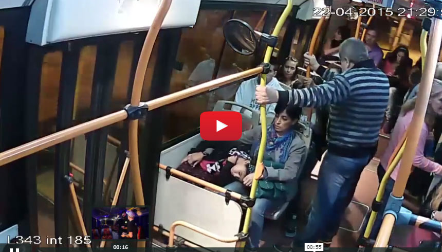 C�mara Tantech HD en Colectivo